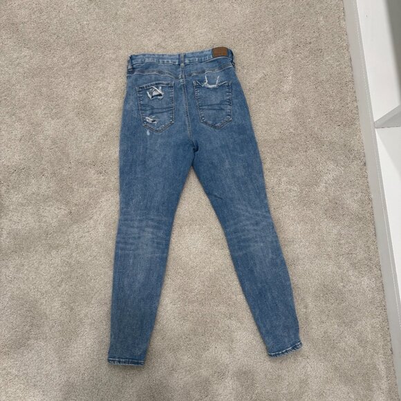 American Eagle, High Rise Curvy Jegging, Size 8 - Picture 2 of 5